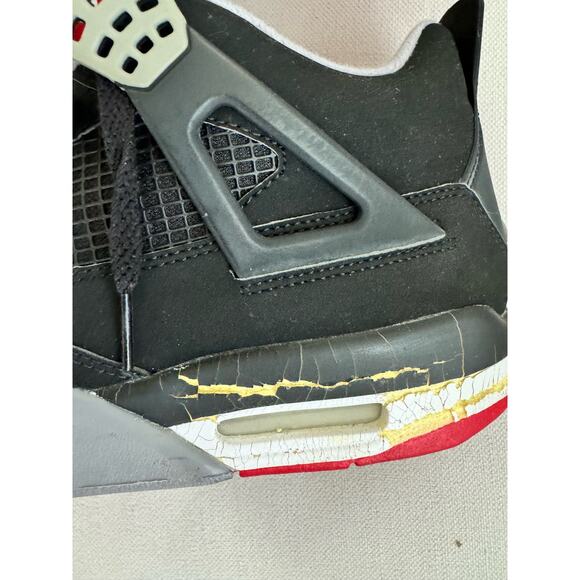 Air Jordan 4 Retro OG \'Bred\'  308497-003, Size 10.5
